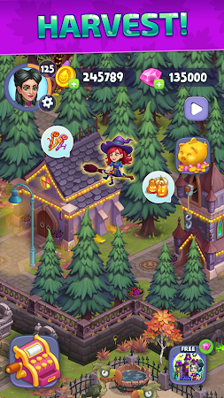 Game screenshot ハロウィンファーム : おばけの村でハッピーハロウィン hack