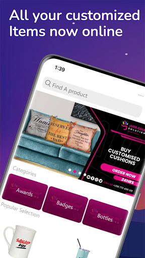 Jude Color Online Shop Screen 2