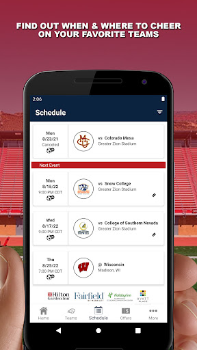 Trailblazers Athletics Screen 2