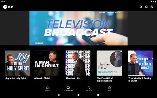 Screenshot of Mark Hankins Ministries