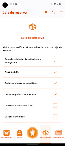 Familia Preparada Screen 3