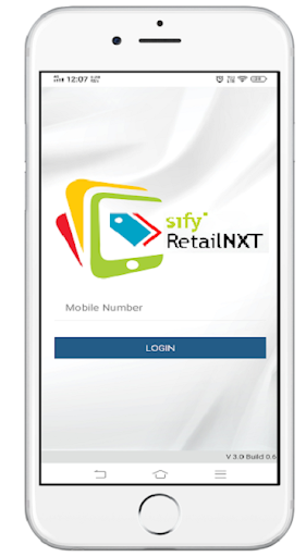 Android application Sify retailNXT screenshort