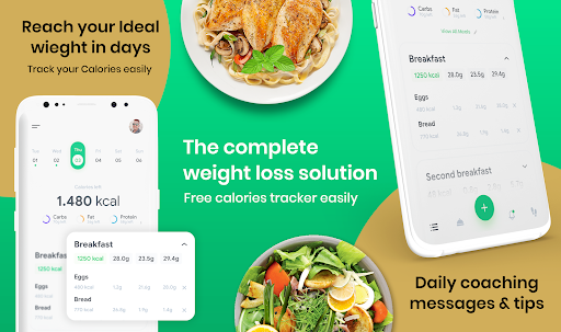 Android application Calorie Counter - Health Diary screenshort