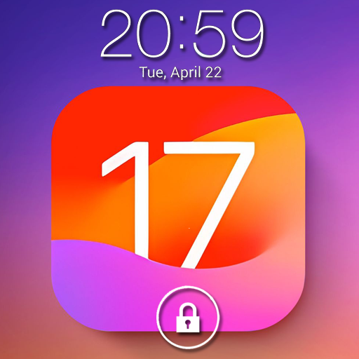 IOS 17 Lock Screen  Icon