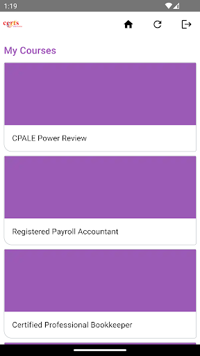 CERTS Screen 3
