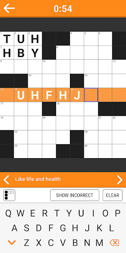 Across Block Word Screen 3