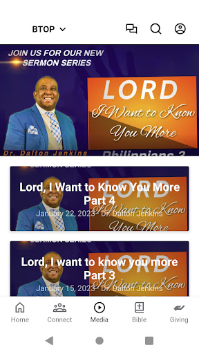 Bethel Temple of Praise Church Screen 2