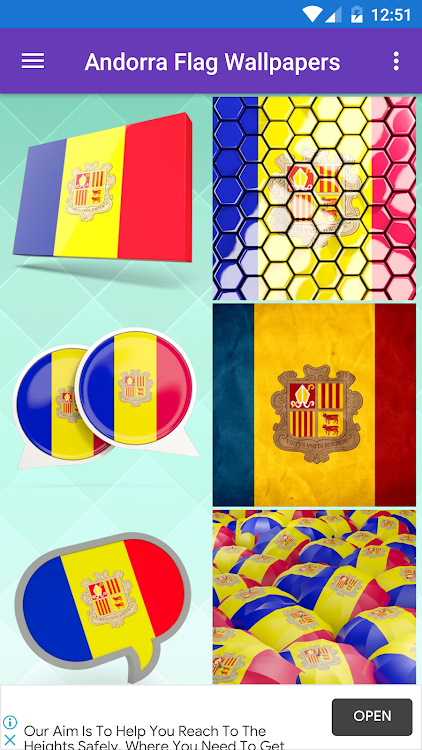 Andorra Flag Wallpapers - 1.0.40 - (Android)