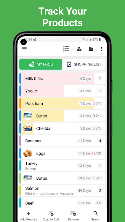 Food List Tracking & Shopping - 1.0.14 - (Android)