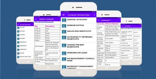 Computer Shortcut Keys Offline 2019 - All Computer