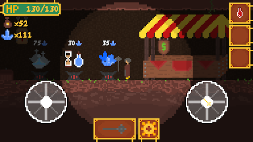 Android application Megaris - Pixel Roguelike screenshort