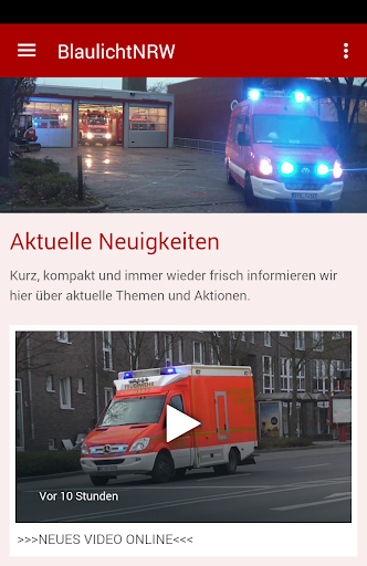 Android application Blaulichtfilmer NRW screenshort