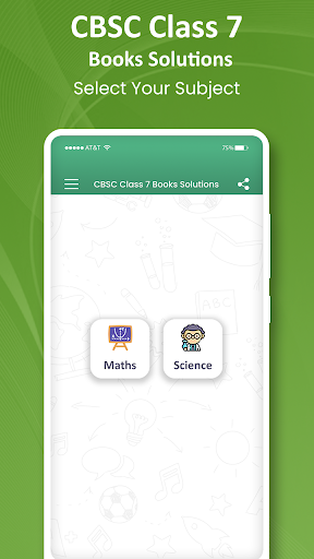 Android application CBSE Class 7 : NCERT Solutions screenshort
