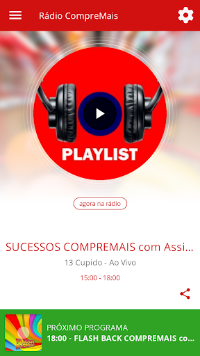 Android application Rádio CompreMais screenshort