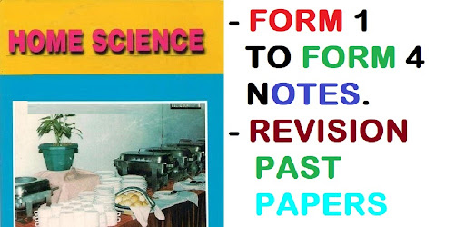 Android application Home Science Notes F1 - F4 screenshort