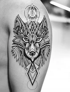 늑대 문신