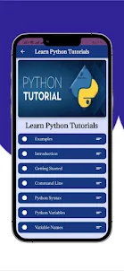 Learn Python Tutorials