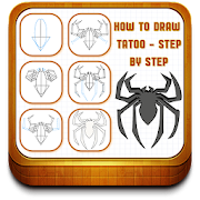 How to Draw Tattoo -Step by step