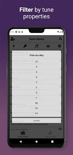 Tune Library - Mnemosyne Screen 2