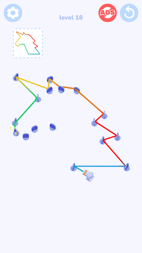 Laser Color Lines - Art Puzzle Screen 2