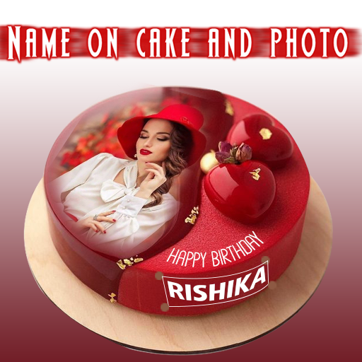 Name Photo On Birthday Cake logo