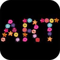 Рисуем по цветкам - пишите имя с цветами