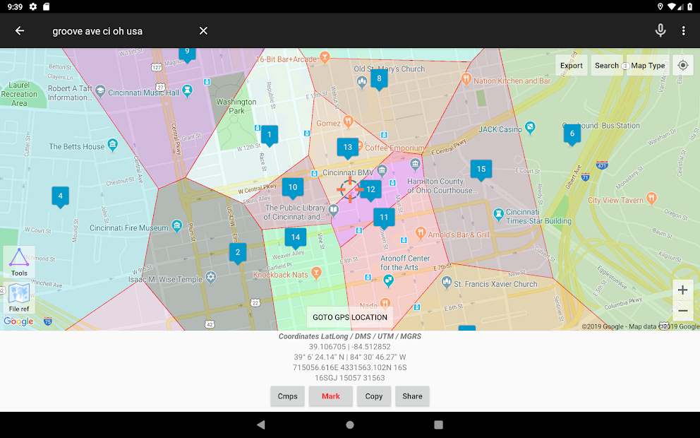 Screenshot 13 UTM Geo Map android