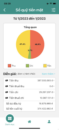 WACA - Kế Toán Hợp Tác Xã Screen 2
