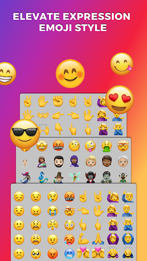 Android application iOS Emojis For Story screenshort