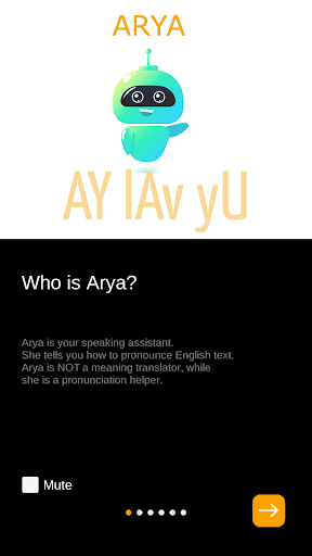 Android application Arya: Ay Lav Yu screenshort