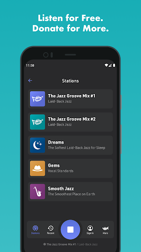The Jazz Groove Screen 2