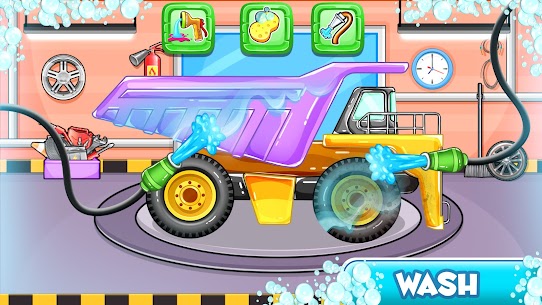 ألعاب غسيل الشاحنات للأطفال – لعبة غسيل السيارات 5