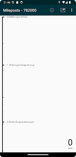 Mileposts Screen 3