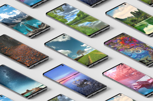 Android application Nature garden wallpapers screenshort