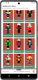 RedhoodVN Skin for Minecraft poster 2