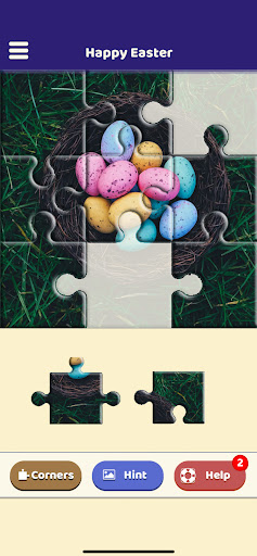 Android application Happy Easter Puzzle screenshort