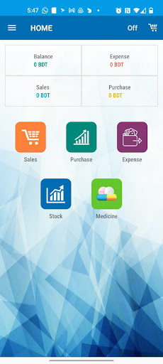 Android application TerminalBD screenshort
