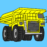 Vehicles, Cars, Trucks Coloring by TheColor.com icon