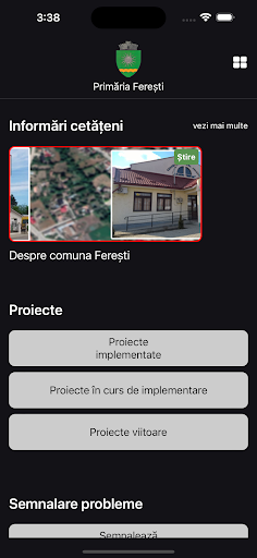 Primăria Ferești Screen 2