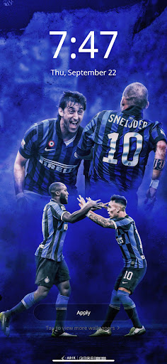 Android application Inter Milan Wallpapers 4k screenshort