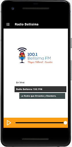 Android application Radio Bellisima screenshort
