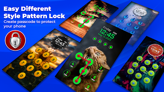 Pattern Lock Screen App  screenshots 7