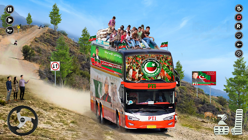 Android application Imran Khan Election Bus Sim 3D screenshort