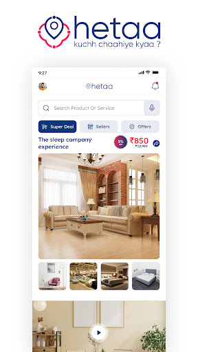 Hetaa - The Offers App Screen 3
