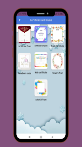 Certificates Frames templates 10 APK + Mod (Unlimited money) for Android
