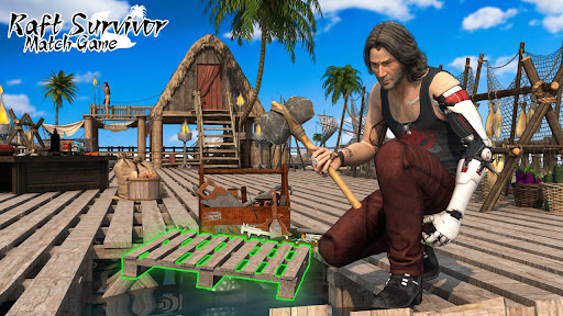 Raft Survivor & Match Game Screen 2
