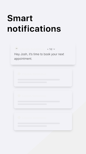 Android application Clippers Barbershop screenshort