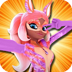 Superhero Rena Rouge Run 3D