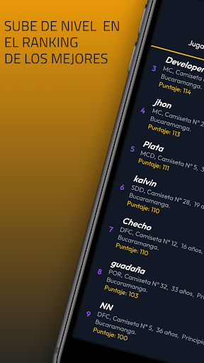Android application Jugalista screenshort