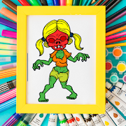 ColorPics: Horror Coloring Game - Free